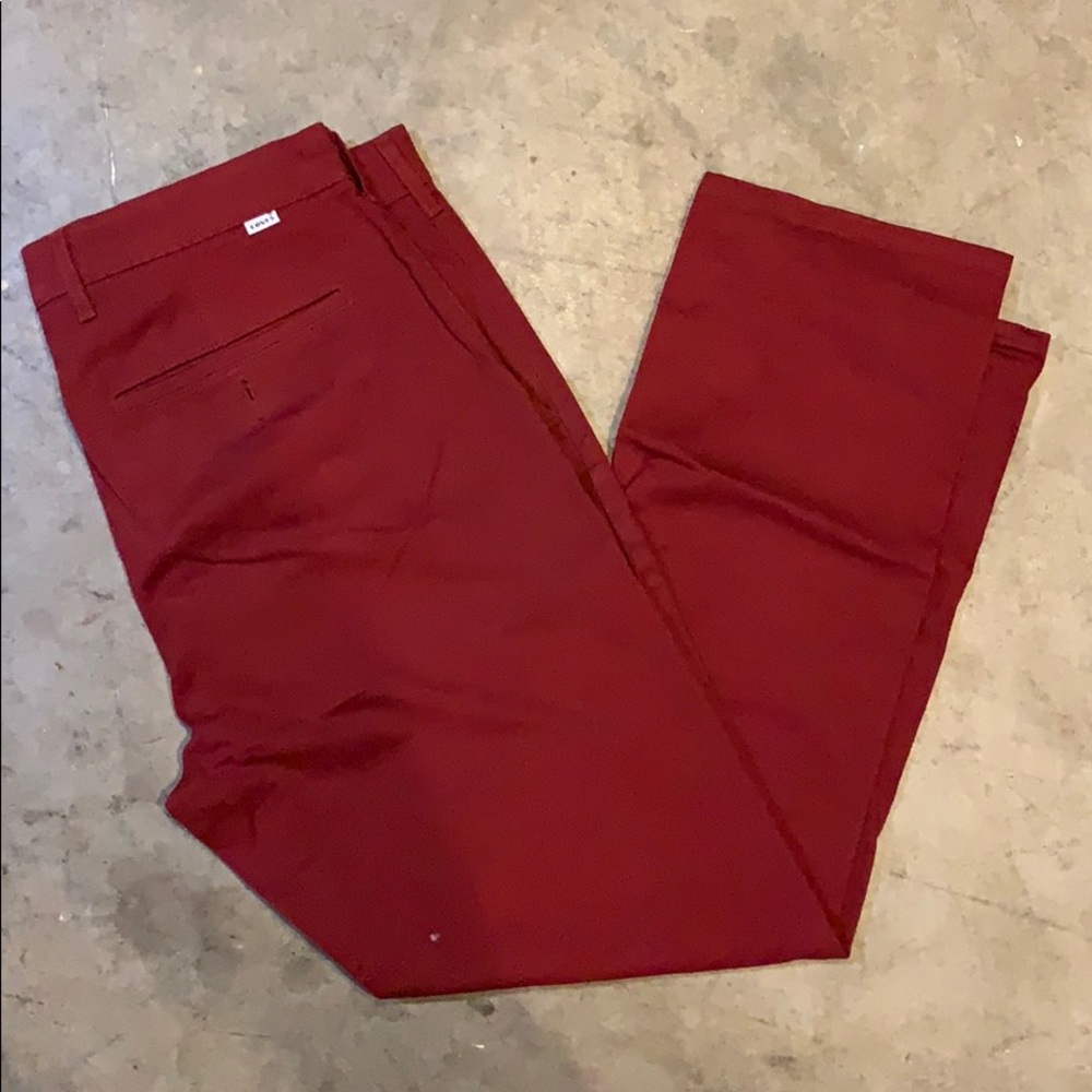 Levi chino pants Maroon/Red size 36x32